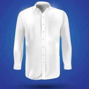 A CRISPY, SLEEK WHITE SHIRT