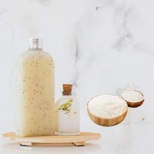 Making fermented rice water shampoo is very easy and a DIY technique and can be done at home with ease