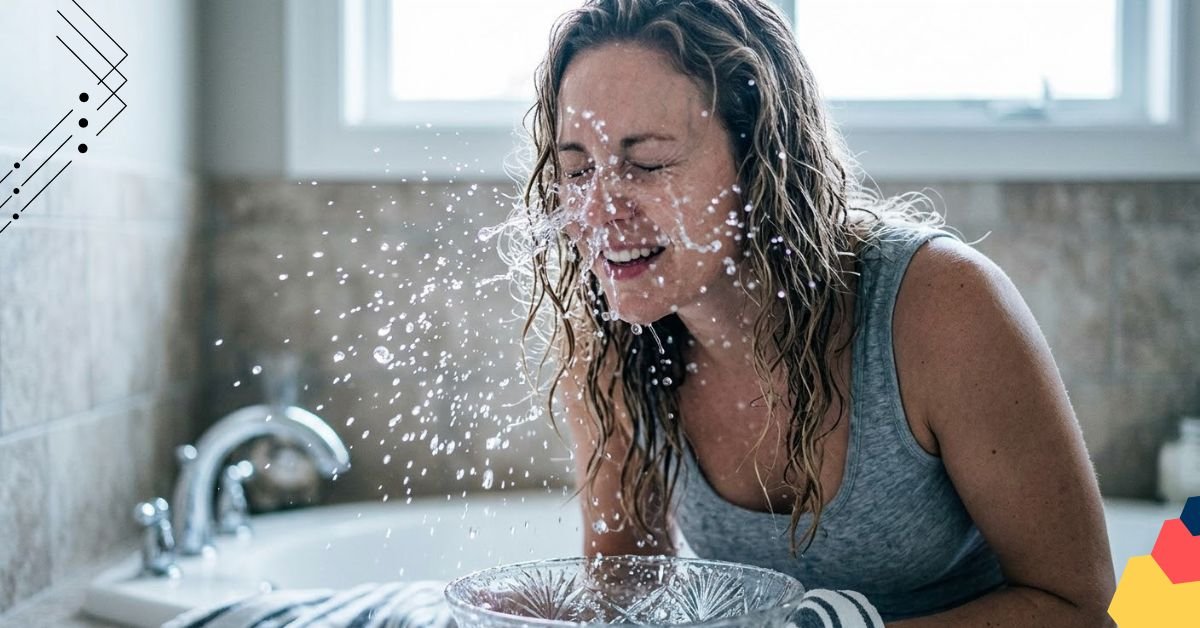 The slat water splash on the face for removing fine facial hair is beneficial as well as joyful