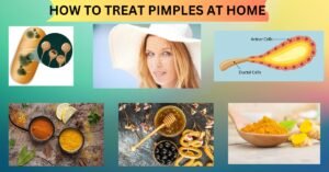 HOW TO TREAT PIMPLES AT HOME?