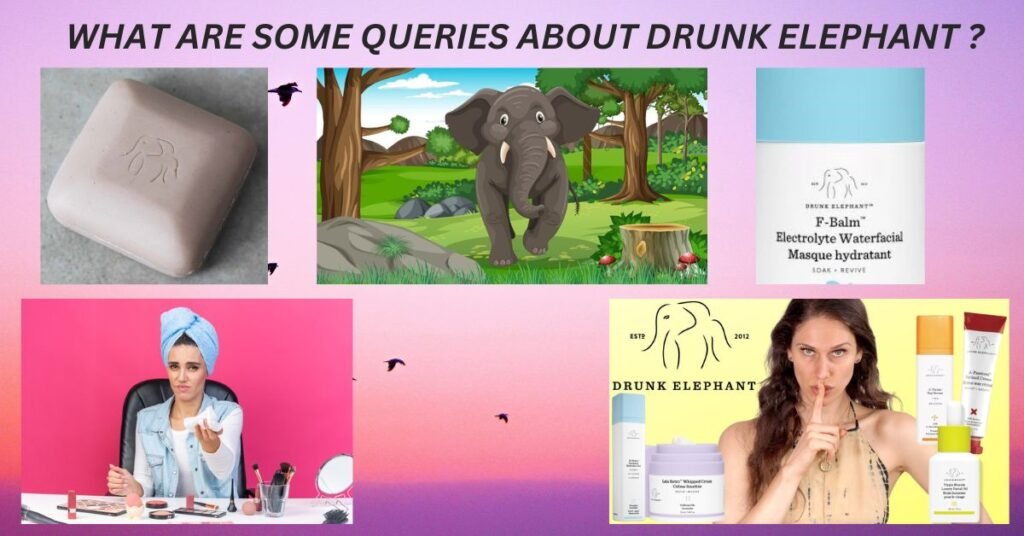 SOME QUERIES ABOUT DRUNK ELEPHANT?