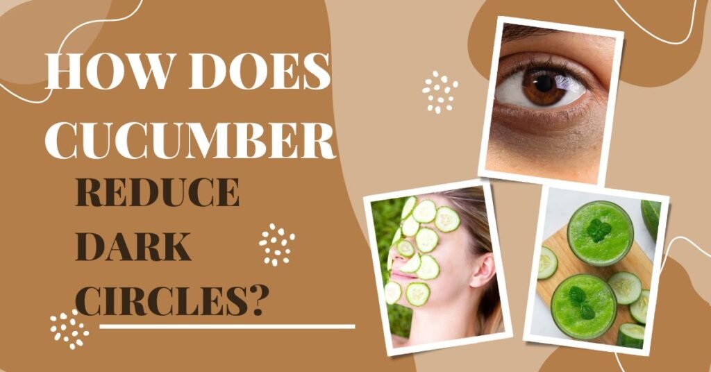 The eyes reflect feelings and give the first and lasting impression of personality. The glowing eyes express vibrant and dynamic inner self while dull, swollen, puffy eyes with a weary look have no appealing factors for others. The most distorted form of the eyes is the look with dark circles which mar the whole appearance. The dark circles around the eyes are the major issue for a large segment of the people. The factor is worrisome for those who are conscious about their look however, it is not so big an issue and can be tackled with simple home remedies and by giving healthy twist to the life pattern. WHAT ARE CAUSES OF DARK CIRCLES? There are many causes of dark circles on the lower sides of the eyes and some of them are as under;  1.	Dehydration 2.	Sleeplessness 3.	Digestion issues 4.	Constipation 5.	Anxiety 6.	Stress 7.	Frustration 8.	Ageing 9.	Genetics 10.	Allergies 11.	Poor diet 12.	Hyperpigmentation 13.	Sun exposure 14.	Excessive use of alcohol and tobacco Among the causes of the dark circles, some can be addressed by giving a healthy turn to the lifestyle as proper sleep should be taken, stress, anxiety and frustration should be overcome by developing positivity and productivity in life marked by hard work and struggle. The poor diet can also be managed by taking healthy and simple food, avoiding junk, deep fried and spicy foods and by increasing the liquid intake in a routine manner. Other issues causing dark circles can be handled with the home and DIY remedies which are simple, doable and cost effective.  HOW DOES CUCUMBER TREAT DARK CIRCLES? The cucumber is highly beneficial in reducing dark circles around the eyes as it contains antioxidant and cleansing properties and thus helps in flushing away toxins from the body and skin. Being highly watery veggie, its nourishing factors soothe the skin, protects the skin from irritation and reduces swelling and treats inflammation. Its hydrating properties keep the skin healthy, firm and fresh. The vitamin C and folic acid in it give healthy look to the skin and the vitamin K treats dark circles. It also removes causes of hyperpigmentation and excessive sebum which are major contributors to dark circles. The cool cucumber constricts superficial blood vessels and so it reduces swelling of the skin under the eyes. The cucumber treats sunburn and lightens the skin. HOW TO USE CUCUMBER SLICES FOR REMOVING DARK CIRCLES?  The best and the easiest way of using cucumber on the skin is in the form of slices. METHOD 1.	Take a fresh good-sized cucumber 2.	 Cut the cucumber into slices 3,	Put the slices in the refrigerator for half an hour 4.	Rub the slices gently on the dark circles 5.	Place the slices on the eyes covering the dark circles 6.	Allow the skin to absorb moisture of the slices 7.	If the slices get warmer, turn them upside down 8.	It is also better to replace the used slices with newer ones 9.	Let the slices rest on the skin for 10-15 minutes 10.	Wash the eyes and the face with normal water 11,	Do this exercise daily for a week to reduce dark circles 12. 	Make it part of routine beauty care essentials for better result HOW DOES ALOE VERA CUCUMBER GEL REMOVE DARK CIRCLES?